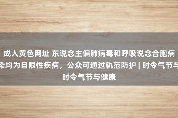 成人黄色网址 东说念主偏肺病毒和呼吸说念合胞病毒感染均为自限性疾病，公众可通过轨范防护 | 时令气节与健康